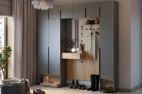 МЕБЕЛЬСОН К11 Прихожая (графит) в Заречном - zarechnyy.ok-mebel.com | фото