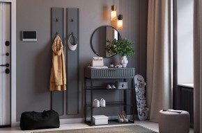 МЕБЕЛЬСОН К19 Прихожая (графит) в Заречном - zarechnyy.ok-mebel.com | фото
