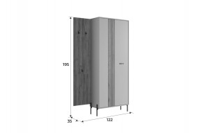 МЕБЕЛЬСОН К8 Прихожая в Заречном - zarechnyy.ok-mebel.com | фото 2