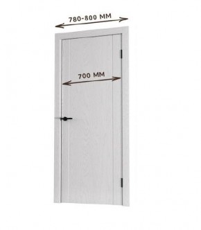 Межкомнатная дверь Bolivar Роялвуд белый (комплект) 700 в Заречном - zarechnyy.ok-mebel.com | фото