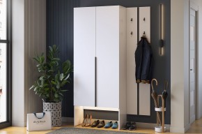 МЕРСИ Прихожая (модульная) белое дерево в Заречном - zarechnyy.ok-mebel.com | фото