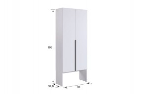 МЕРСИ Прихожая (модульная) белое дерево в Заречном - zarechnyy.ok-mebel.com | фото 4