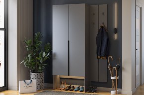 МЕРСИ Прихожая (модульная) графит в Заречном - zarechnyy.ok-mebel.com | фото