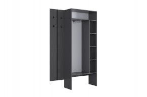 МЕРСИ Прихожая (модульная) графит в Заречном - zarechnyy.ok-mebel.com | фото 7
