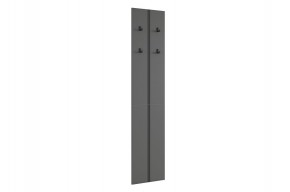 МЕРСИ Вешалка 2 (графит) в Заречном - zarechnyy.ok-mebel.com | фото