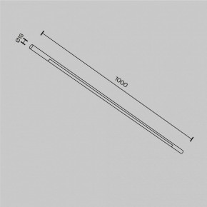 Модульный светильник Maytoni Basis C100CL-L1000-24W3-6K-BS в Заречном - zarechnyy.ok-mebel.com | фото 6