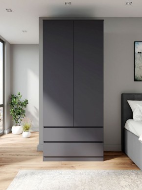 МОРИ МШ 900.2 Шкаф (графит) в Заречном - zarechnyy.ok-mebel.com | фото 3