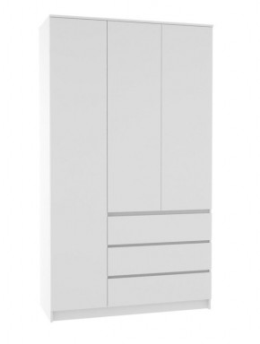МОРИ МШ 1200.1 Шкаф (белый) в Заречном - zarechnyy.ok-mebel.com | фото 2