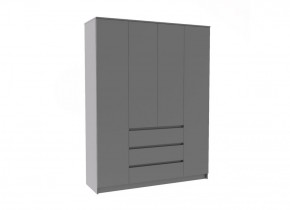 МОРИ МШ 1600.1 Шкаф (графит) в Заречном - zarechnyy.ok-mebel.com | фото 2