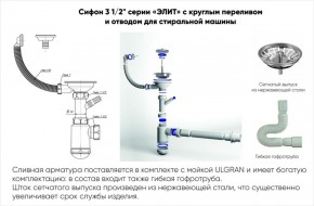 Мойка кухонная ULGRAN U-102 (480) в Заречном - zarechnyy.ok-mebel.com | фото 4