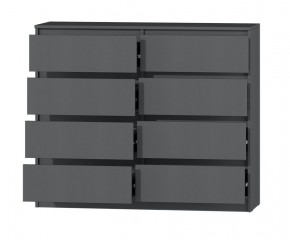 МС "Хилтон" Комод №3 1200 (8 ящ.) графит в Заречном - zarechnyy.ok-mebel.com | фото 3