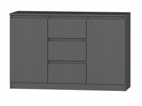 МС "Хилтон" Комод №4 1200 (графит) в Заречном - zarechnyy.ok-mebel.com | фото