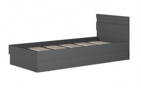 МС "Хилтон" Кровать 0,9 (графит) 900*2000 в Заречном - zarechnyy.ok-mebel.com | фото