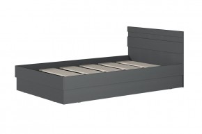 МС "Хилтон" Кровать 1,2 (графит) 1200*2000 в Заречном - zarechnyy.ok-mebel.com | фото