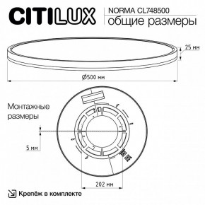 Накладной светильник Citilux Norma CL748500 в Заречном - zarechnyy.ok-mebel.com | фото 11