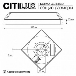 Накладной светильник Citilux Norma CL748K301 в Заречном - zarechnyy.ok-mebel.com | фото 11
