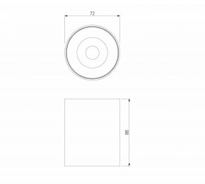 Накладной светильник Elektrostandard Primo 25116/LED в Заречном - zarechnyy.ok-mebel.com | фото 3
