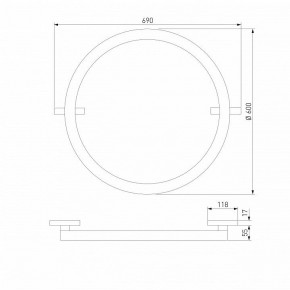 Накладной светильник Elektrostandard Slim Magnetic a068912 в Заречном - zarechnyy.ok-mebel.com | фото 3