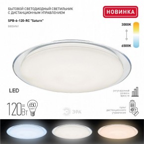 Накладной светильник Эра Классик SPB-6-120-RC Saturn (С) в Заречном - zarechnyy.ok-mebel.com | фото 3
