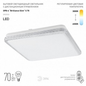 Накладной светильник Эра Классик SPB-6 Brilliance Slim S 70 в Заречном - zarechnyy.ok-mebel.com | фото 2