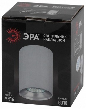 Накладной светильник Эра  OL1 GU10 SL/CH в Заречном - zarechnyy.ok-mebel.com | фото 8