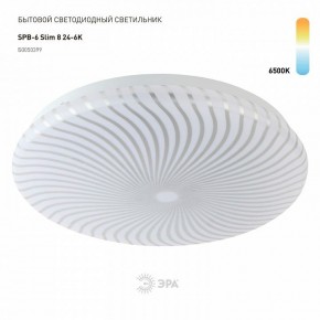 Накладной светильник Эра Slim SPB-6 Slim 8 24-6K в Заречном - zarechnyy.ok-mebel.com | фото 2