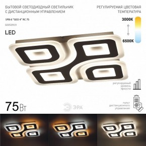 Накладной светильник Эра  SPB-6 GEO 4 RC 75 в Заречном - zarechnyy.ok-mebel.com | фото 2