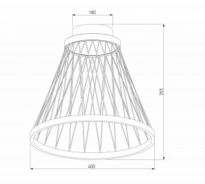 Накладной светильник Eurosvet Cesta 40018/1 LED коричневый в Заречном - zarechnyy.ok-mebel.com | фото 4