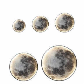 Накладной светильник Imperiumloft COSMOS Мун D90 cosmos-moon01 в Заречном - zarechnyy.ok-mebel.com | фото 2