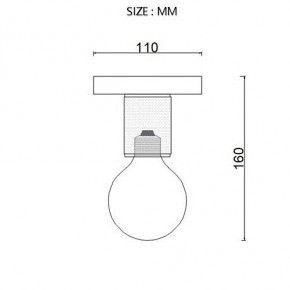 Накладной светильник Imperiumloft RH Utilitaire Socket 48,071 в Заречном - zarechnyy.ok-mebel.com | фото 7