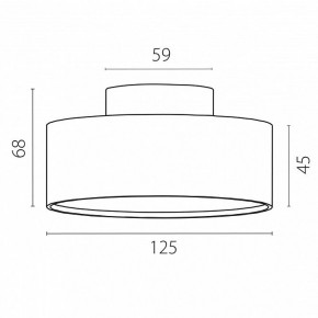 Накладной светильник Lightstar Acuto 215937 в Заречном - zarechnyy.ok-mebel.com | фото 3