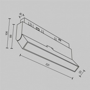 Накладной светильник Maytoni Basis Rot TR036-2-12W2.7K-B в Заречном - zarechnyy.ok-mebel.com | фото 7