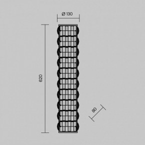 Накладной светильник Maytoni Castello MOD336WL-L35G3K в Заречном - zarechnyy.ok-mebel.com | фото 3