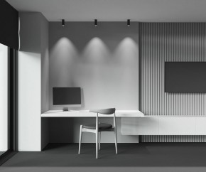 Накладной светильник Maytoni FOCUS LED C056CL-L12B2.7K-W-B в Заречном - zarechnyy.ok-mebel.com | фото 5