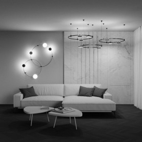 Накладной светильник Maytoni Plato TR152-1-7W4K-B в Заречном - zarechnyy.ok-mebel.com | фото 4
