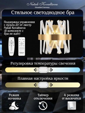 Накладной светильник Natali Kovaltseva TIZIANO LED LAMPS 81113/1W в Заречном - zarechnyy.ok-mebel.com | фото 6