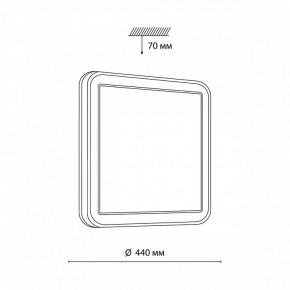 Накладной светильник Sonex Akuna 7621/DL в Заречном - zarechnyy.ok-mebel.com | фото 8