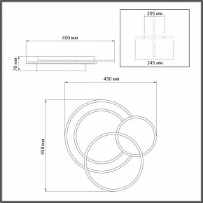 Накладной светильник Sonex Pine 7735/80L в Заречном - zarechnyy.ok-mebel.com | фото 10