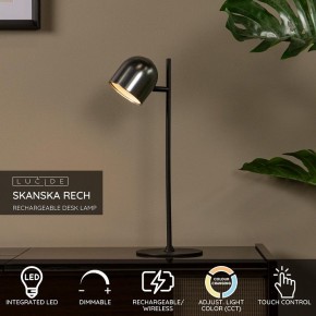Настольная лампа декоративная Lucide Skanska Rech 3649/03/15 в Заречном - zarechnyy.ok-mebel.com | фото 4