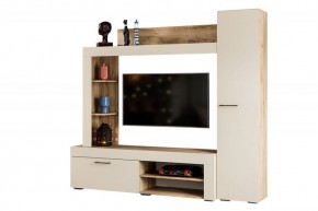 НИКОЛЬ Гостиная (Дуб крафт серый/софт айвори) в Заречном - zarechnyy.ok-mebel.com | фото