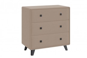 НИКОЛЬ Комод 3 ящика (бежевый) в Заречном - zarechnyy.ok-mebel.com | фото
