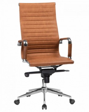Офисное кресло для руководителей DOBRIN CLARK LMR-101F светло-коричневый №321 в Заречном - zarechnyy.ok-mebel.com | фото 1