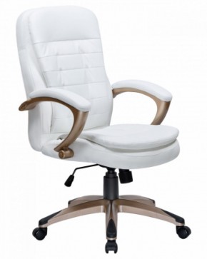 Офисное кресло для руководителей DOBRIN DONALD LMR-106B белый в Заречном - zarechnyy.ok-mebel.com | фото 2