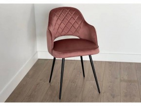 ОКСФОРД Стул (роза/черный) в Заречном - zarechnyy.ok-mebel.com | фото