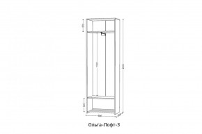 ОЛЬГА-ЛОФТ 3 Шкаф 2-х створчатый в Заречном - zarechnyy.ok-mebel.com | фото 3