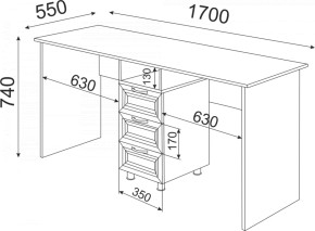 Подростковая ОСТИН (модульная) в Заречном - zarechnyy.ok-mebel.com | фото 41