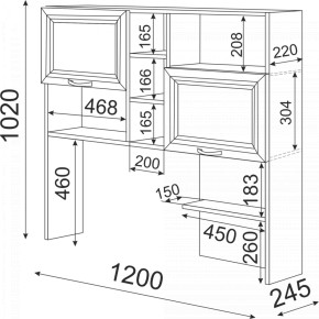 Подростковая ОСТИН (модульная) в Заречном - zarechnyy.ok-mebel.com | фото 43