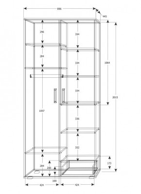 Подростковая Юпитер (модульная) в Заречном - zarechnyy.ok-mebel.com | фото 25