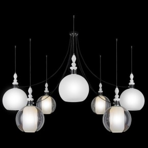 Подвесная люстра 33 идеи M66TW PND182.07.17CH.003BL-M66TW в Заречном - zarechnyy.ok-mebel.com | фото 2