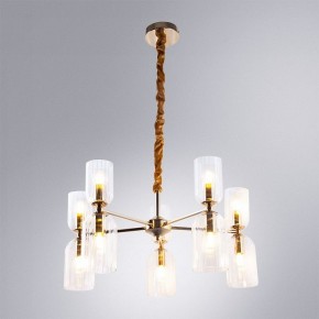 Подвесная люстра Arte Lamp Charm A1623LM-10GO в Заречном - zarechnyy.ok-mebel.com | фото 3